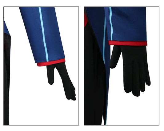 Vox Cosplay Costume Set - Hazbin Hotel Anime Uniform Coat and Pants