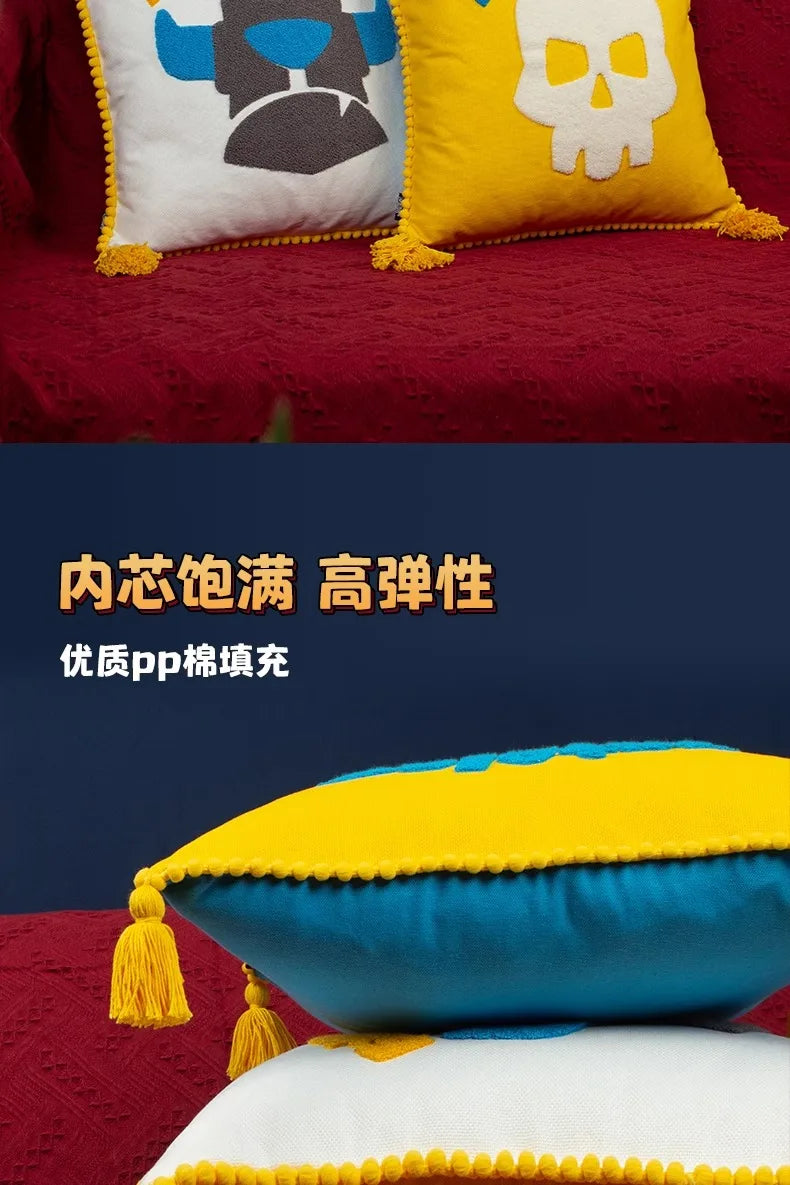 100% Original Royal War Genuine Pillow Mini Pickup Skull Spot Official Genuine Game Doll Doll Bed Decoration Collection - SS69