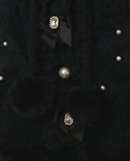 Godivana Lolita Faux Fur Cape with Batwing Sleeves