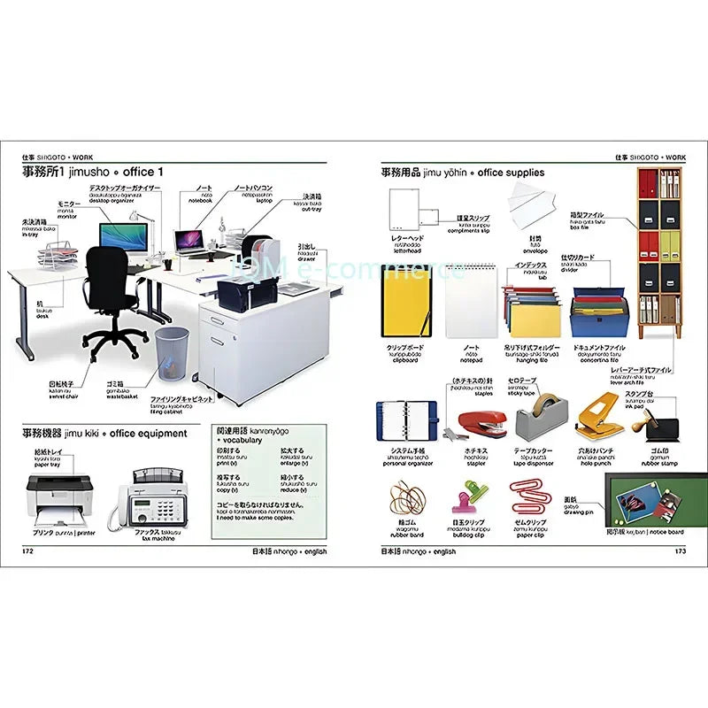 DK Textbook Japanese-English Bilingual Visual Graphic Dictionary English Learning Books English Edition reference book SS69