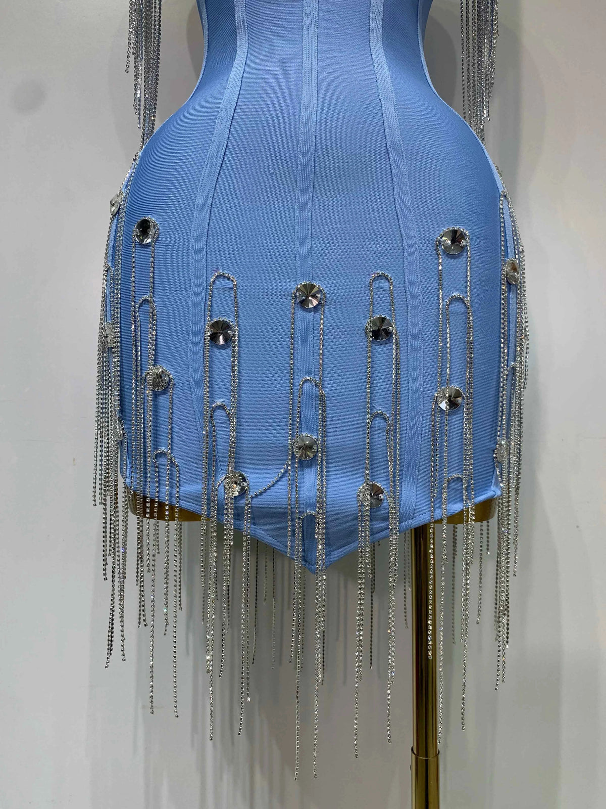 Women Sexy Backless Spaghetti Strap Bodycon Sleeveless Bandage Dress 2025 Elegant Prom Gown Club Evening Party Birthday Dresses