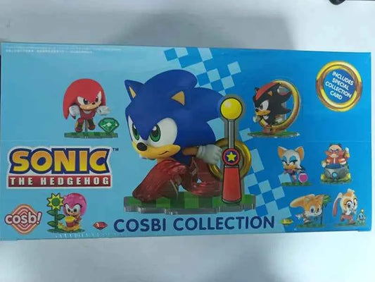 In Stock Original Hottoys Cosbi Sega Action Figure Sonic Hedgehod Anime Figures Children Toys Ornament Birthday Gift