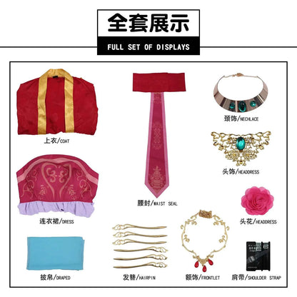 Anime The Apothecary Diaries Gyokuyou Cosplay Costume Kusuriya no Hitorigoto Woman Hanfu Christmas Halloween Party Clothing