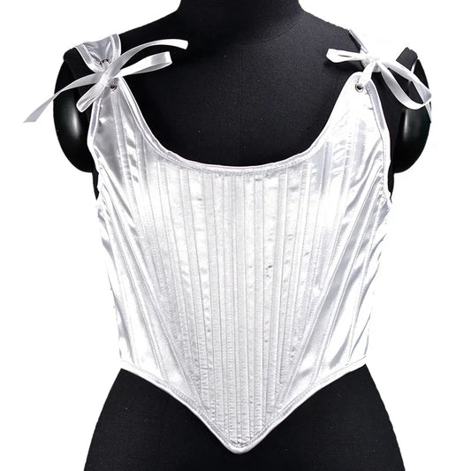 SS69 Lolita Corset Camisole Top - Y2K Underbust Body Shaper Polyester Blend