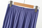 Modal Wide Leg Pants - High Elastic, Large Size Trousers