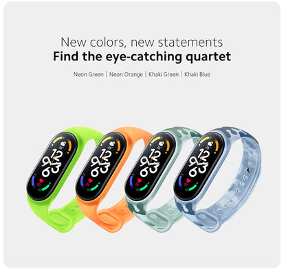 Xiaomi Mi Band 7 Smart Fitness Tracker, 1.62" AMOLED Display, 110+ Sport Modes