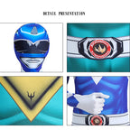 Samurai Sentai Shinkenger Cosplay Jumpsuit & Mask Set for Adults