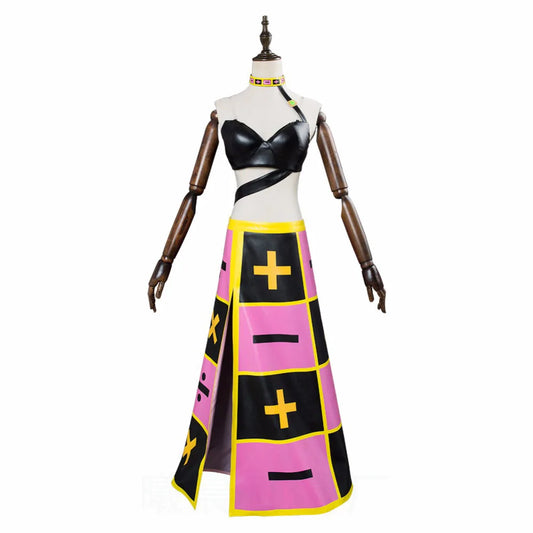 Trish Una Cosplay Costume Set - Jojo's Bizarre Adventure Polyester Uniform