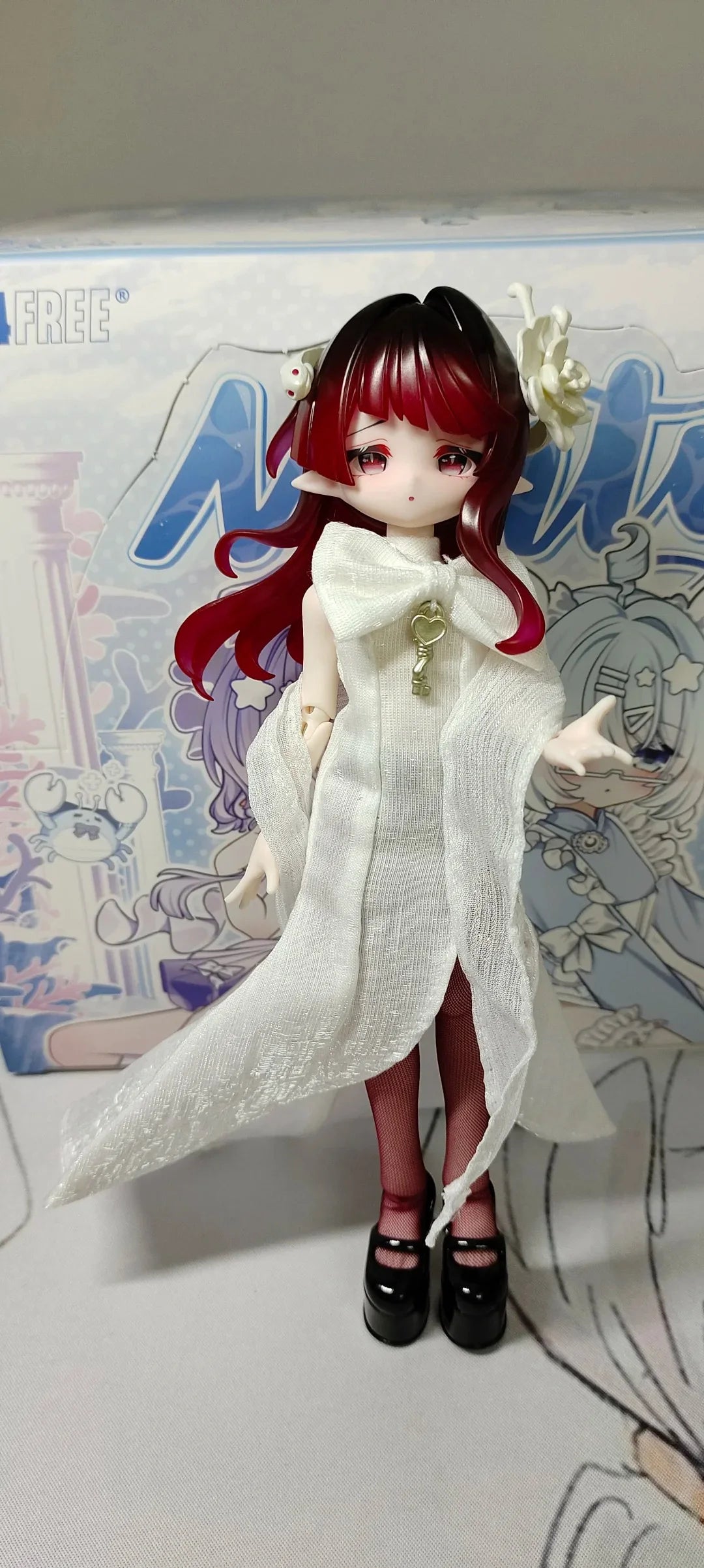 Original Come4free Ocean Gem Series Mystery Box Joint Movable Doll Dress Up Doll Trendy Play Blind Box Ornament Collectible