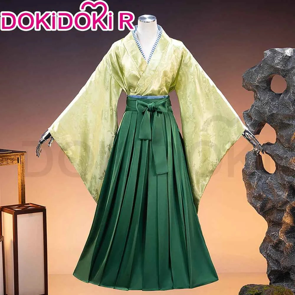 Maomao Cosplay Costume Anime The Apothecary Diaries × JR Kyoto DokiDoki-R Women Green Dress Mao Mao Kyoto Travel Cosplay