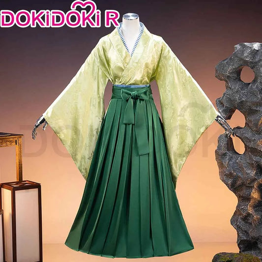 Maomao Cosplay Costume Anime The Apothecary Diaries × JR Kyoto DokiDoki-R Women Green Dress Mao Mao Kyoto Travel Cosplay