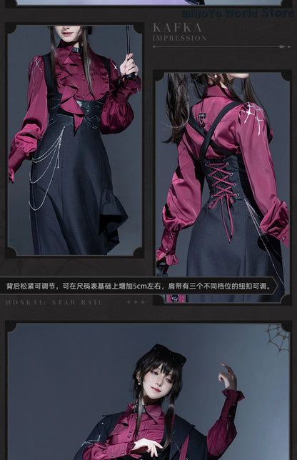 Honkai Star Rail Kafka Impression Series Skirt - Official Cosplay Apparel