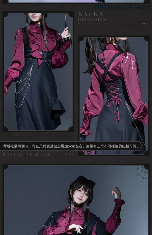 Honkai Star Rail Kafka Impression Series Skirt - Official Cosplay Apparel