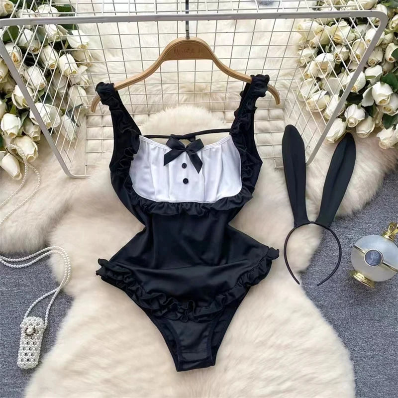 Women Hotsweet Sexy Drawstring Lace Up Design Halter Playsuits Fashion Transparent Bodysuits Slim Hollow Out Summer Rompers  New