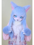 Furry Kigurumi Animal Cosplay Mask - Polyester Costume Head