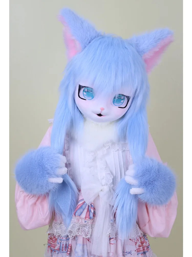 Furry Kigurumi Animal Cosplay Mask - Polyester Costume Head