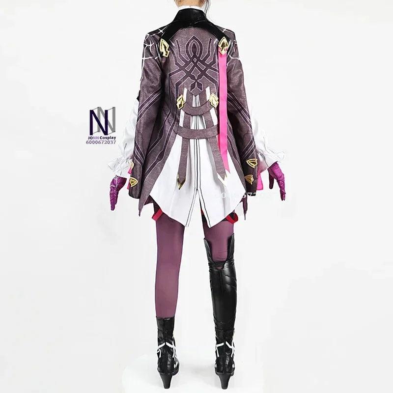 Kafka Honkai Star Rail Cosplay Costume Uniform Set for Women