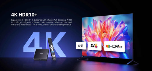 MECOOL MEon1 Netflix Certified TV Box S905X5M Android 14 Google TV 2GB 32GB 1000M WiFi6 Dolby Vision Atmos 4K AV1 Smart TV Box