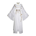 Greek Goddess Wandering Style National Style Han Element Lolita Strap Fairy Dress White Dress Women Clothing