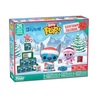 Funko Pop Bitty Countdown Calendar: Stitch Holiday 24 Days of Surprises Collectible Vinyl Mini Figures Mystery Box Gift Idea fo SS69 68.69 United States