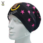 JoJo's Bizarre Adventure Cosplay Johnny Joestar Beanies Star Hat Steel Ball Run Johnny Joestar Cosplay Woolen Hat