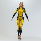 Wolverine 3D Printed Spandex Cosplay Jumpsuit