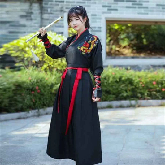 Japanese Vintage Kimono Samurai Cosplay Clothing Woman Man Chiinese Hanfu Crane Embroidery Cardigan Yukata Full Sleeve Retro