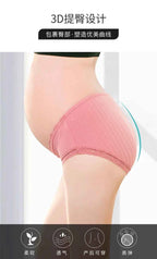 3PCS/Lot cotton Pregnancy Maternity Women Underwear Panties pregnant women clothes U-shaped low-Waist Briefs M L XL XXL K11