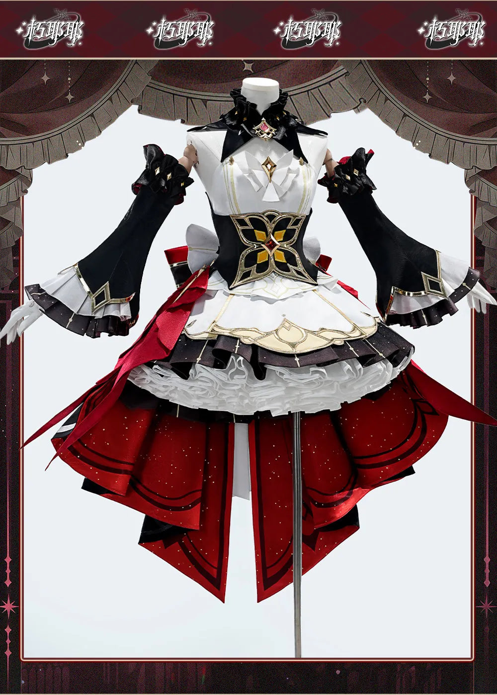 Impact Sandrone The Marionette Cosplay Costume Game Model Outfit New Women Dress Halloween Role Play Clothes Onicos