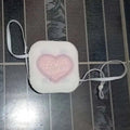 Women Lolita Gothic Eye Mask Pink Heart Shape With Letter Printing One-eye Eyewear Girls  Props Cosplay Anime Accessories SS69 8.69 A