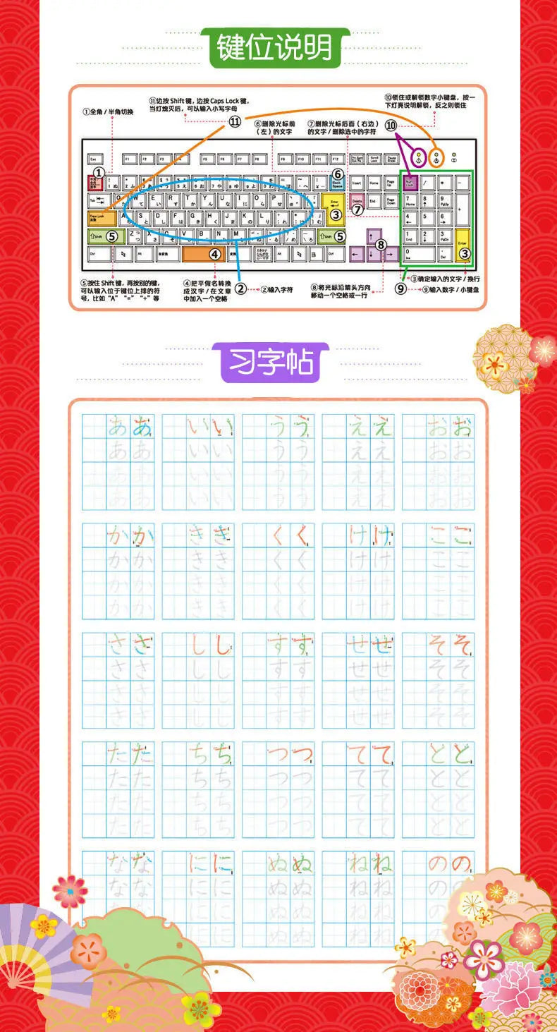 Japanese Self-Study Zero Basic Books Elementary Course Learning Material Standard Foreign Pronunciation Tutorial Entry Book SS69