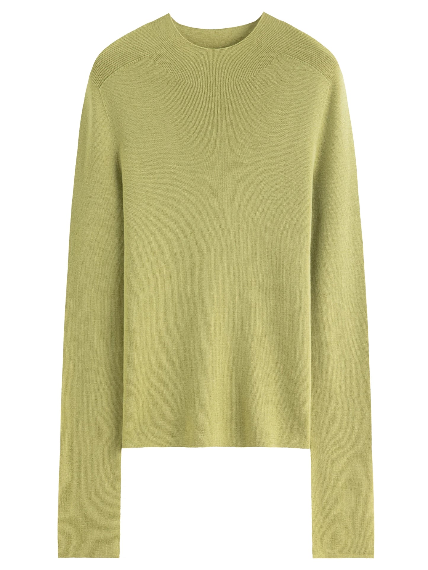 DUSHU Seamless Half-high Collar Pure Wool Pullovers Women Plus Size Autumn Winter Bottoming Sweater Solid Soft Breathable Tops