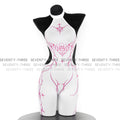 Cyberpunk Cosplay Jumpsuit Women's Printed Sleeveless Mech Agent Bodysuit