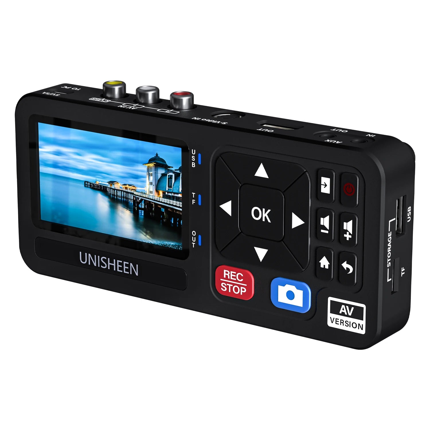 Unisheen UR230A VHS to Digital Converter with 3-Inch Screen