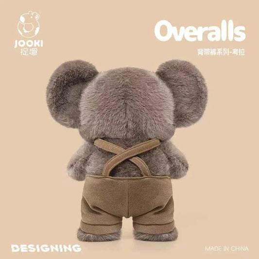 Latest Kawaii overalls, koala sparrow stuffed plush toys, cartoon anime cute children's birthday gifts, fun dolls for Halloween
