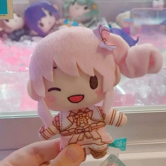 10cm Pjsk Plush Doll Toys Project Sekai Akiyama Mizuki Stuffed Plushies Keychain Yoisaki Kanade Pendant Backpack Bag Decor Gift SS69