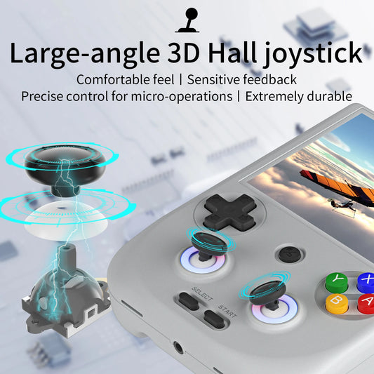 Anbernic RG 406V Retro Handheld Games Console 4"IPS Multi-touch WIFI RGB Ligh 3D Hall Joystick 5500mAh RG406V Video Games Player