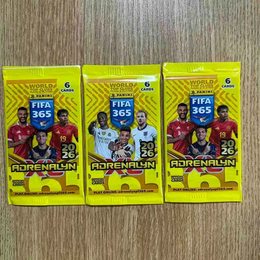 2026 Season Panini FIFA 365 Adrenalyn XL WORLD TOP CLUBS TEAMS PLAYERS Trading Collection Card Fan Gift
