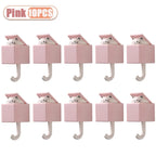 Self-Adhesive Cat Wall Hooks, Cute Animal Decorative Hanger