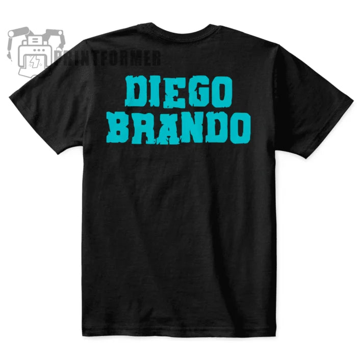 Diego Brando Unisex Cotton Graphic Tee