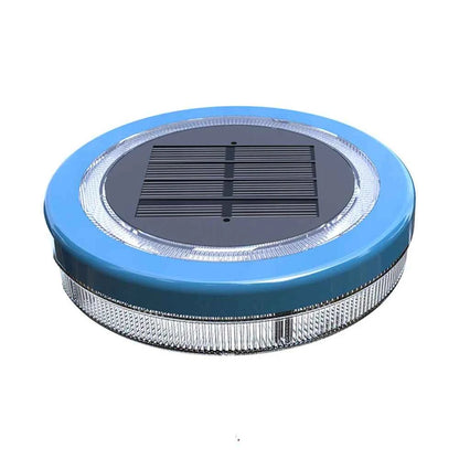 Solar Floating Pool Light Upgraded Waterproof Swimming Pool Lamp Outdoor Decorative Light Blue LED Floating Garden Pool Light