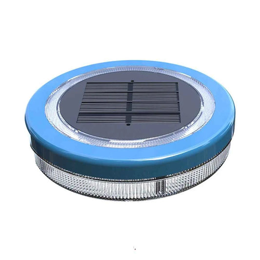 Solar Floating Pool Light Upgraded Waterproof Swimming Pool Lamp Outdoor Decorative Light Blue LED Floating Garden Pool Light
