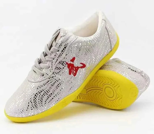 Genuine Leather Chinese Wushu Shoes Taolu Kungfu  Practice Martial Arts Shoes Taichi Shoes for Men Women