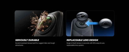 Insta360 X5 - Waterproof 8K 360° Action Camera, Leading Low Light, 3-Hour,Triple AI Chip Design Battery,
