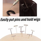 21inch 23inch Wig Head Mannequin Head with Wig Stand, Manikin Canvas Head for Wigs Making Display with Pins