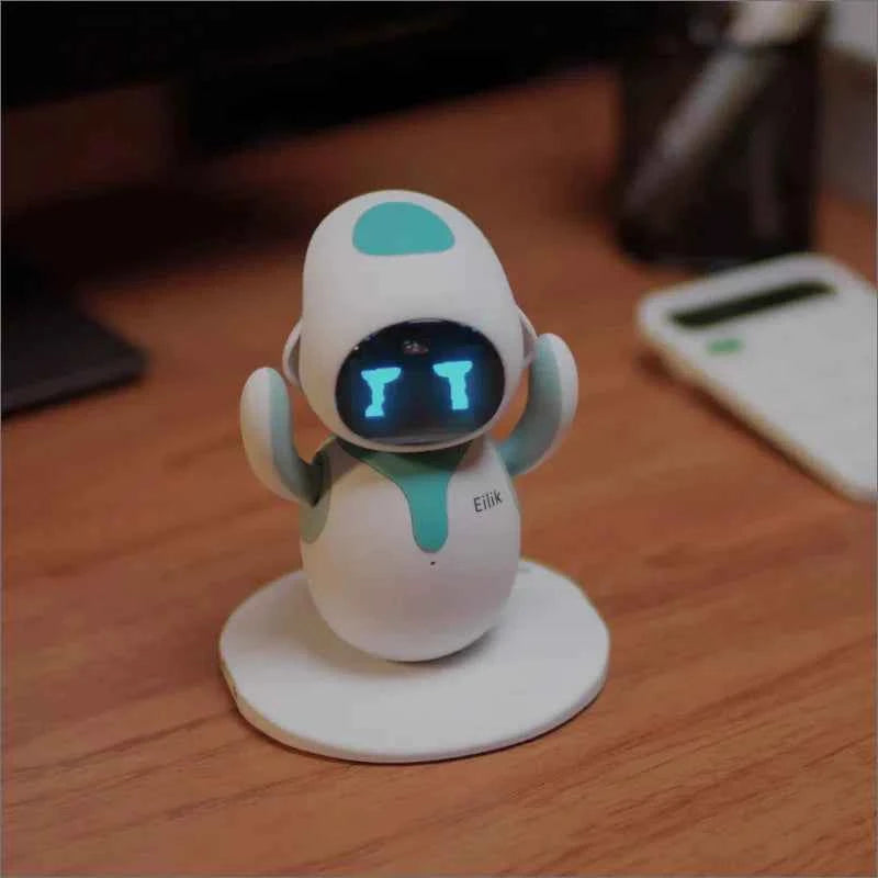 Eilik Smart Robot Ai Electronic Automation Touch Sensing Emotional Interaction Vocal Multiple Mode Cute Festive Birthdays Gift