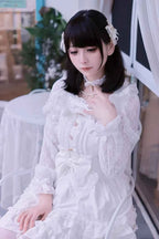 Japanese Liz Dresses Women Autumn New Girl's Sweet Cute Bud Mini Series Mass Production Angel Small Cake Dress Bow Lolita Dress