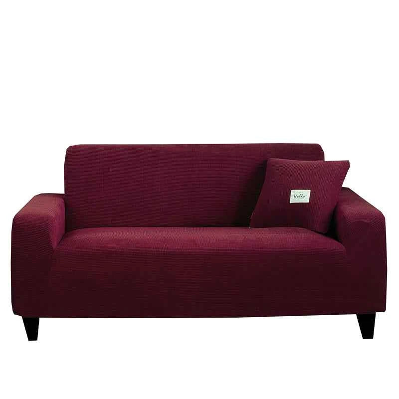 Sofa Cover Elastic For Living Room Home Jacquard Stretch  Slipcovers  Corner Couch Covers 1/2/3/4 Seater L Shape Free Shopping