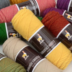 Alpaca Blend Worsted Yarn 100g 140m for Knitting & Crochet