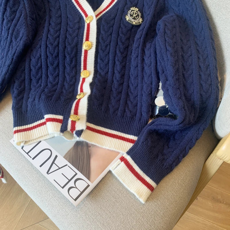 New 2024 Autumn Winter Cashmere Top Women V Neck Pullover Warm Knitwear Jumper Woman Clothes Twist Outwear Knited Tops Women